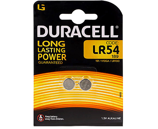 LR54 Duracell Battery