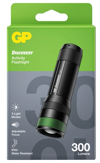 GPACT0C32002 || C32 flashlight DISCOVERY (3 x AAA) 