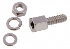 DS1045-01-1280-0480-4 CONNFLY Screw assembly for D-SUB UNC4-40