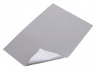 SILI150x220-G RoHS || Silicone sheets for pads 150x220mm 1/side adhesive