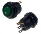 FL3-KCD1-101N-6 Green 230V RoHS || IRS101-6g; illuminated; rocker switch;