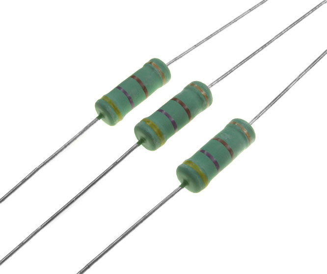 Wire wound resistor; 1.0R