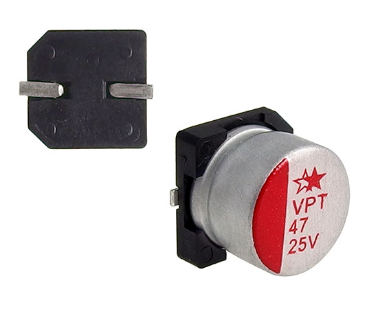 VPT1E470M0806 LEAGUER Polymer Capacitor