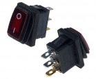 FL3-KCD1N-101-13 Red 230V RoHS || MIRS101-13r; illuminated; rocker switch;