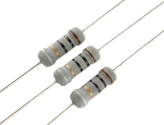 Metal oxide resistor; 43R