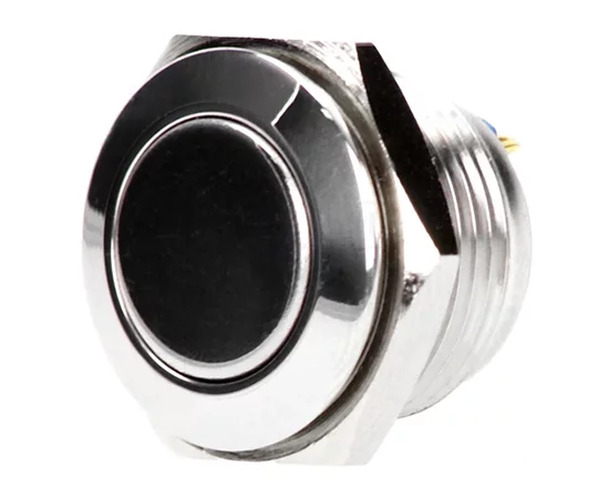 Vandal proof push button switch; GQ16F-10/J/S