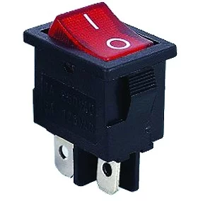 MIRS101-C3r; illuminated; rocker switch;