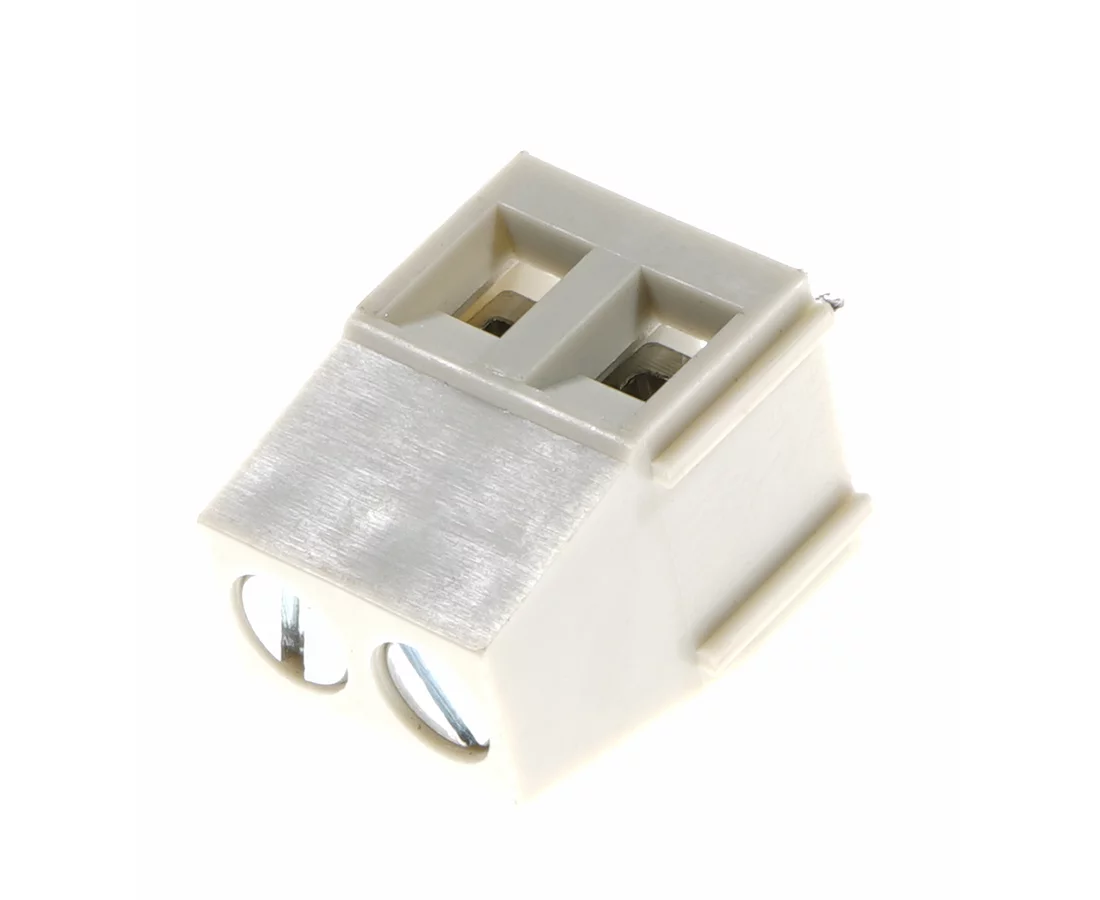 XY128VA-2P 5.0mm (-)brass cage LIGHT GREY XINYA Terminal block