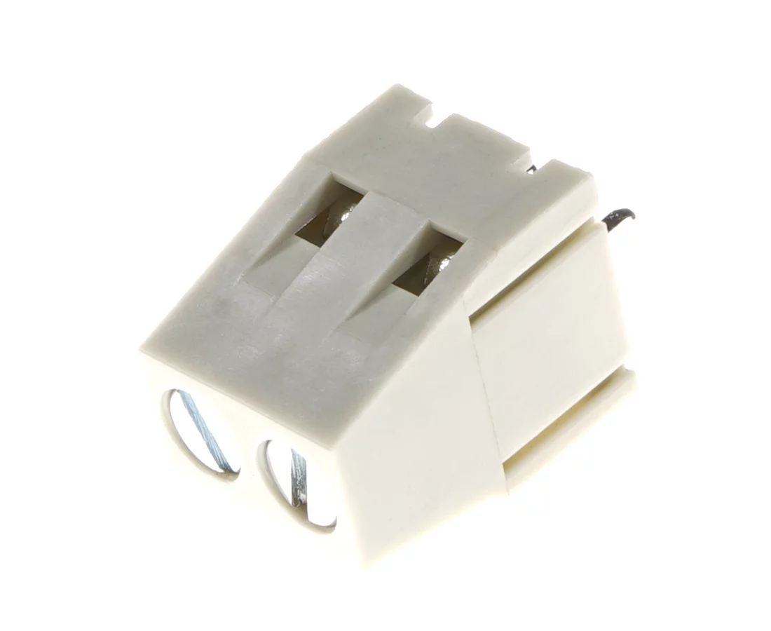 XY128VA-2P 5.0mm (-)brass cage LIGHT GREY XINYA Terminal block