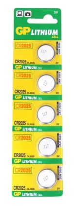 CR2025 blister 5pcs