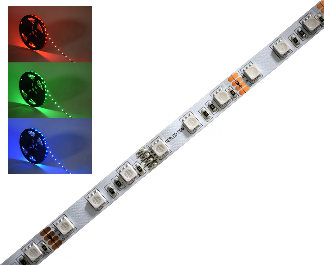 LED Strip 5050/60 RGB 12V IP20 14.4W/m