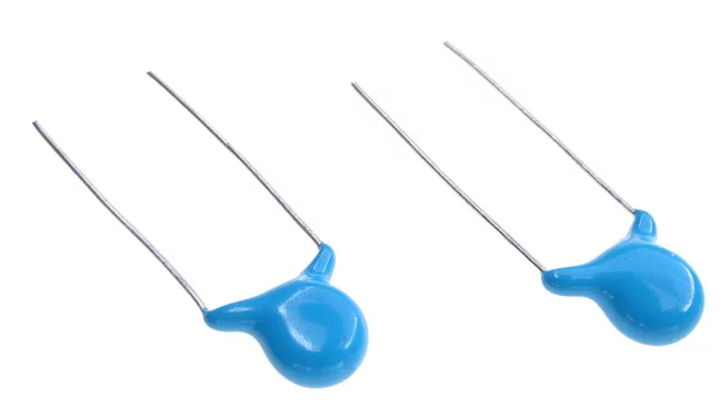 Disc ceramic capacitor; 10nF