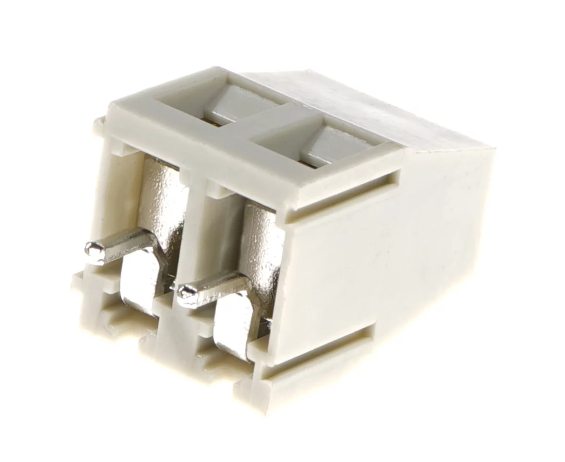 XY128VA-2P 5.0mm (-)brass cage LIGHT GREY XINYA Terminal block