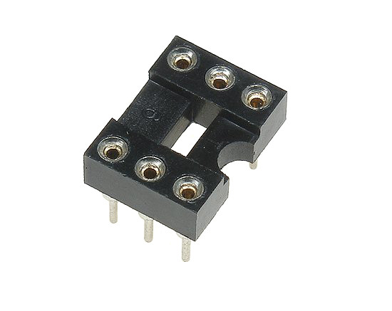 DIP Socket 6pin CONNECTAR