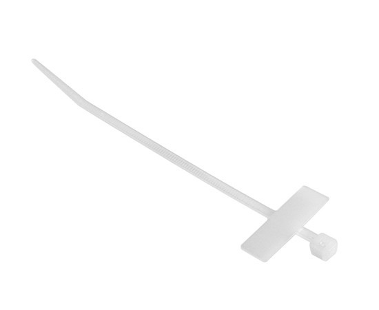 Cable tie with labeling 100x2.5mm white