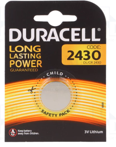 CR2430 Duracell blister 1szt