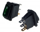 FL3-KCD3-101N-3 Green 230V RoHS || MIRS101-3wbg; illuminated; rocker switch;