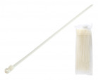 Cable tie 370x7.6mm the hole for screws white