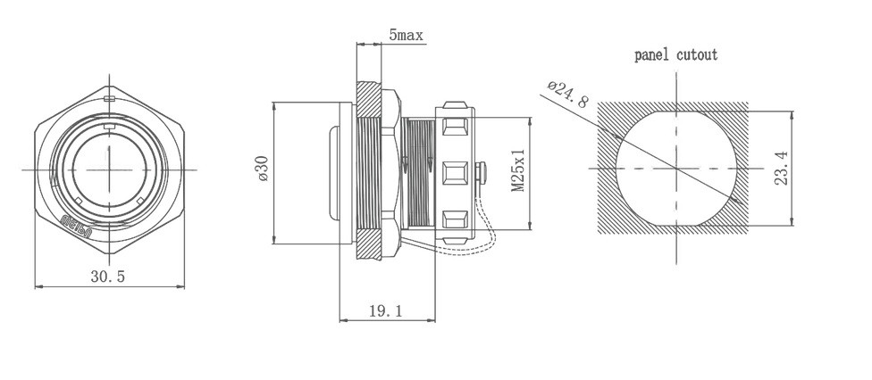 SP2115/S4-1C WEIPU Industrial connector