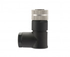 M8-FST03-S-D5 RoHS || M8 type connector, WAIN M8-FST03-S-D5, female, angled, number of contacts: 3