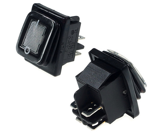 MIRS4201N-4w; illuminated; rocker switch;