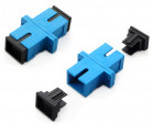 Glasfaseradapter, Singlemode SC/PC SM, Simplex, blau