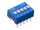 BS05GB RoHS || BS05GB (Blue) RoHS || BSE05GB SAB Przełącznik dip switch