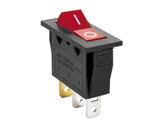 IRS101-2B3r; illuminated; rocker switch;