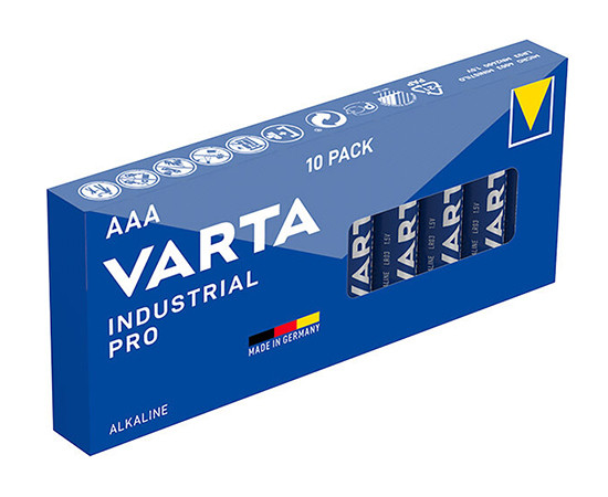 LR03 10PAK VARTA Industrial PRO || AAA/LR03 Industrial PRO 4003 Varta Bateria