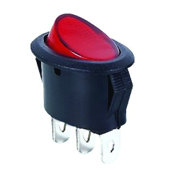 MIRS101-10r; illuminated; rocker switch;