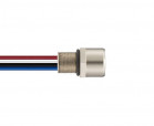M8-F03-BK-M8-W0.25 RoHS || M8 type connector, WAIN M8-F03-BK-M8-W0.25, female, angled, number of contacts: 3