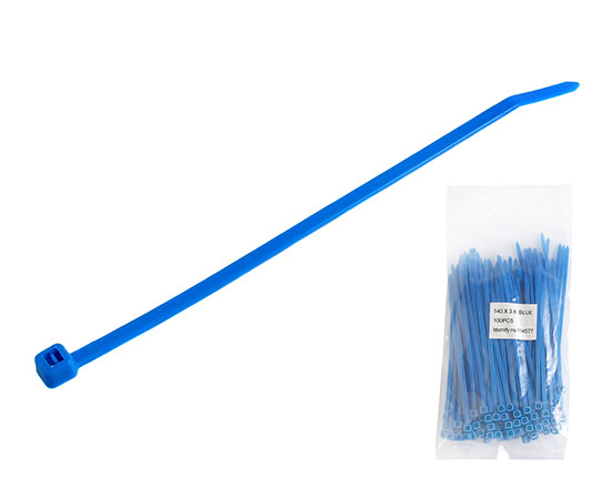 Kabelbinder Standard 140x3,6mm blau