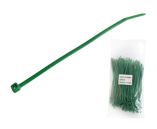 Kabelbinder Standard 368x7,6mm grün