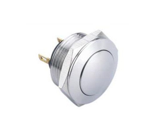 Vandal proof push button switch; W19B10R/S