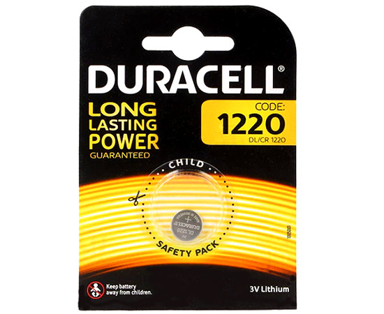 CR1220 3V || CR1220 Duracell Bateria