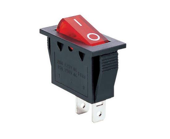 IRS101-2A3r; illuminated; rocker switch;