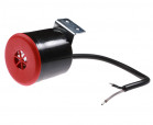 SPD-1A RoHS || Φ51x54mm, 90-250V, 110dB,tone alarm,black-red