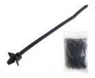 Cable tie 130x4.8mm to secured to hole black