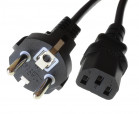 Kabel AC EU PC C13 1.8m RoHS || AC Cable EU PC C13