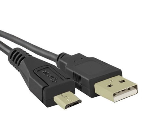 50520 kab. USB 2.0 AM/microUSB BM RoHS || 50520 Cable USB 2.0 0,1m Qoltec
